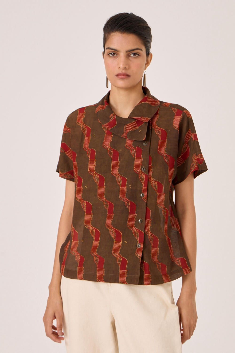 Aavish Block Print Shirt