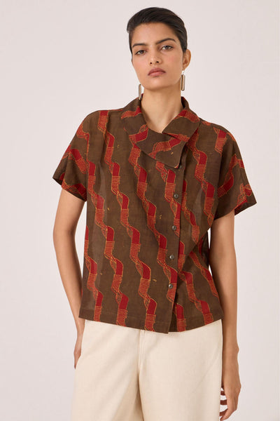 Aavish Block Print Shirt