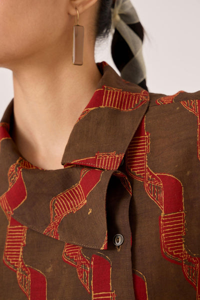 Aavish Block Print Shirt