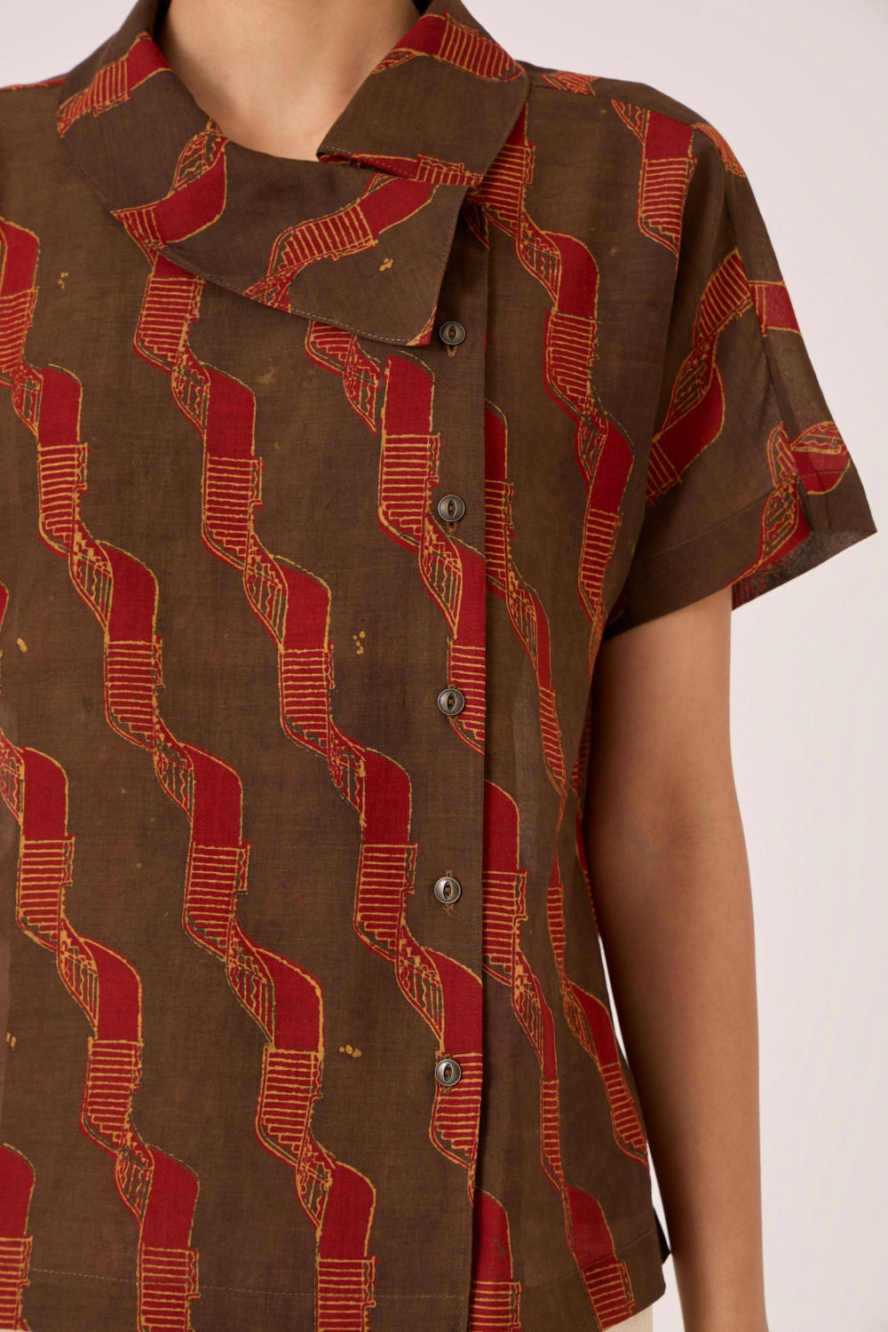 Aavish Block Print Shirt