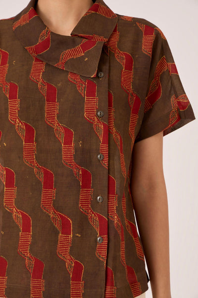 Aavish Block Print Shirt