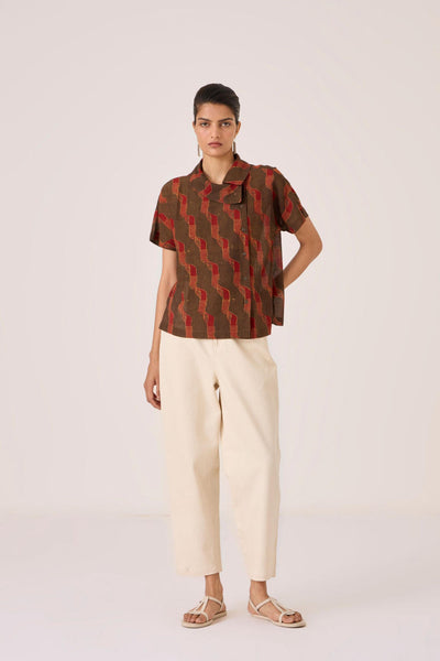 Aavish Block Print Shirt