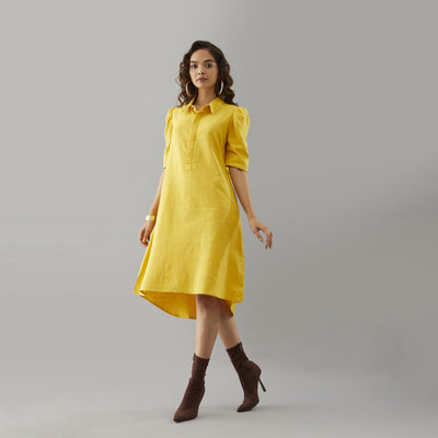 Amur Puffed sleeves Dress