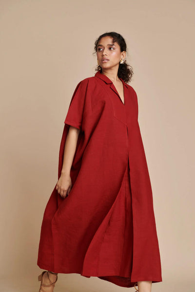 Anaar Linen Kaftan Dress