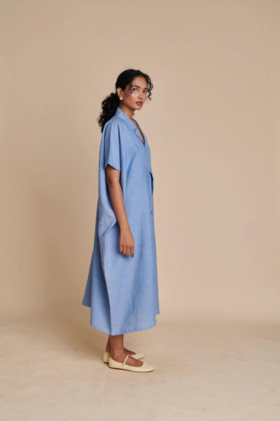 Ashwem Linen Kaftan Dress