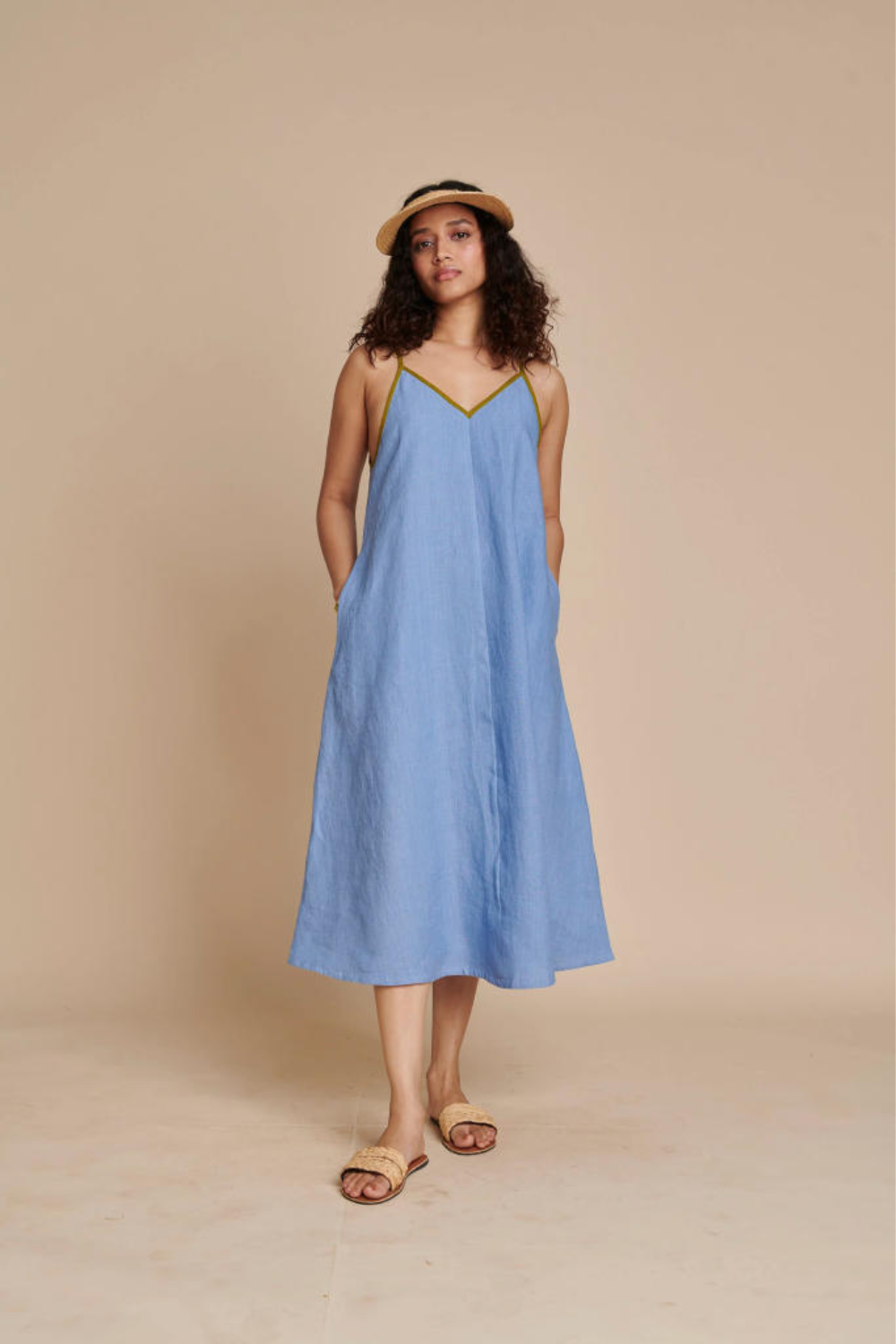 Ashwem Linen Sundress