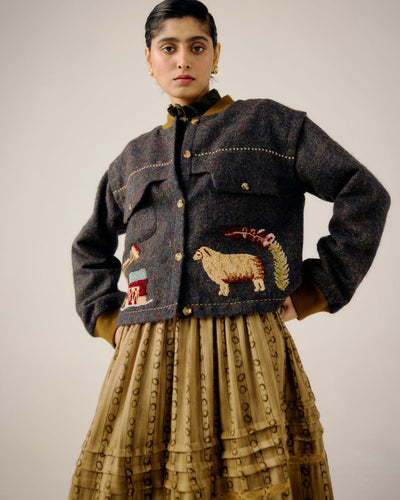 BERT JACKET-Countrysiyde Emb