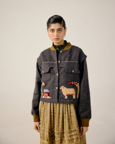 BERT JACKET-Countrysiyde Emb