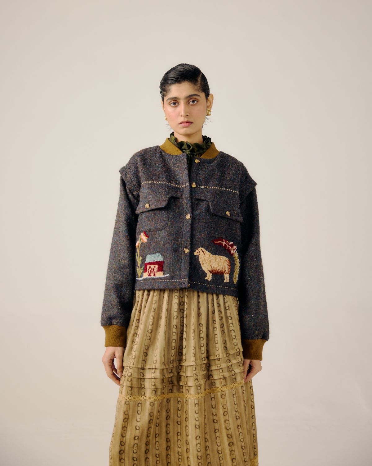 BERT JACKET-Countrysiyde Emb