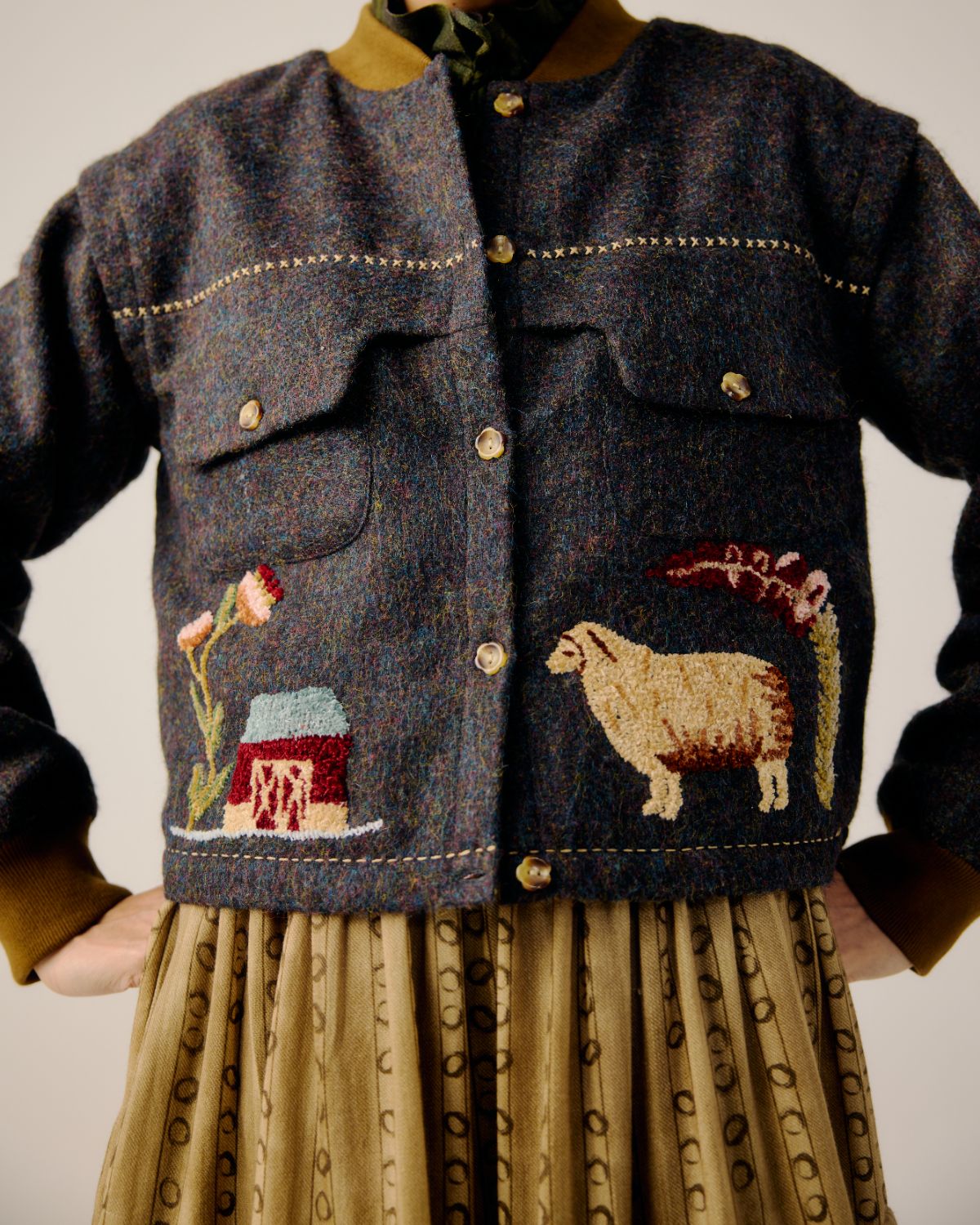 BERT JACKET-Countrysiyde Emb