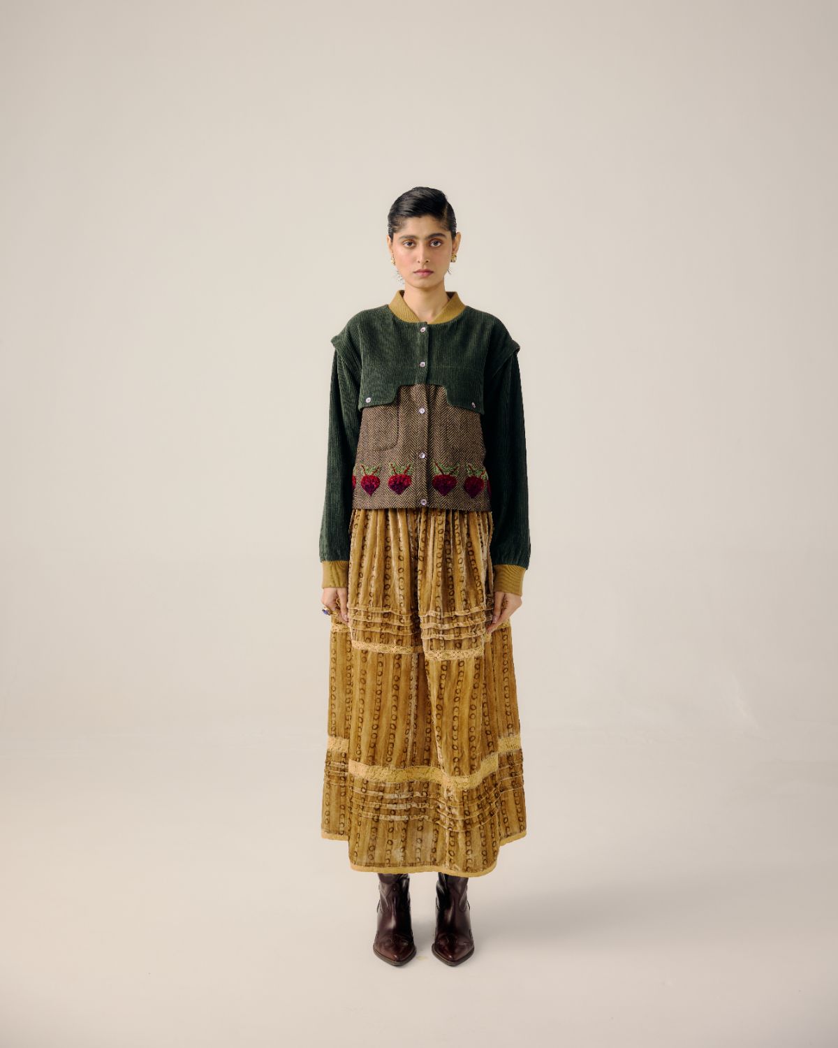 BERT JACKET-Turnip Emb.