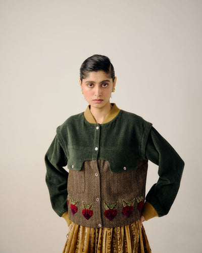 BERT JACKET-Turnip Emb.