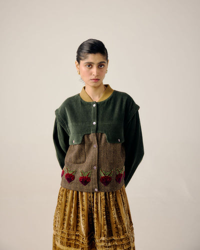 BERT JACKET-Turnip Emb.