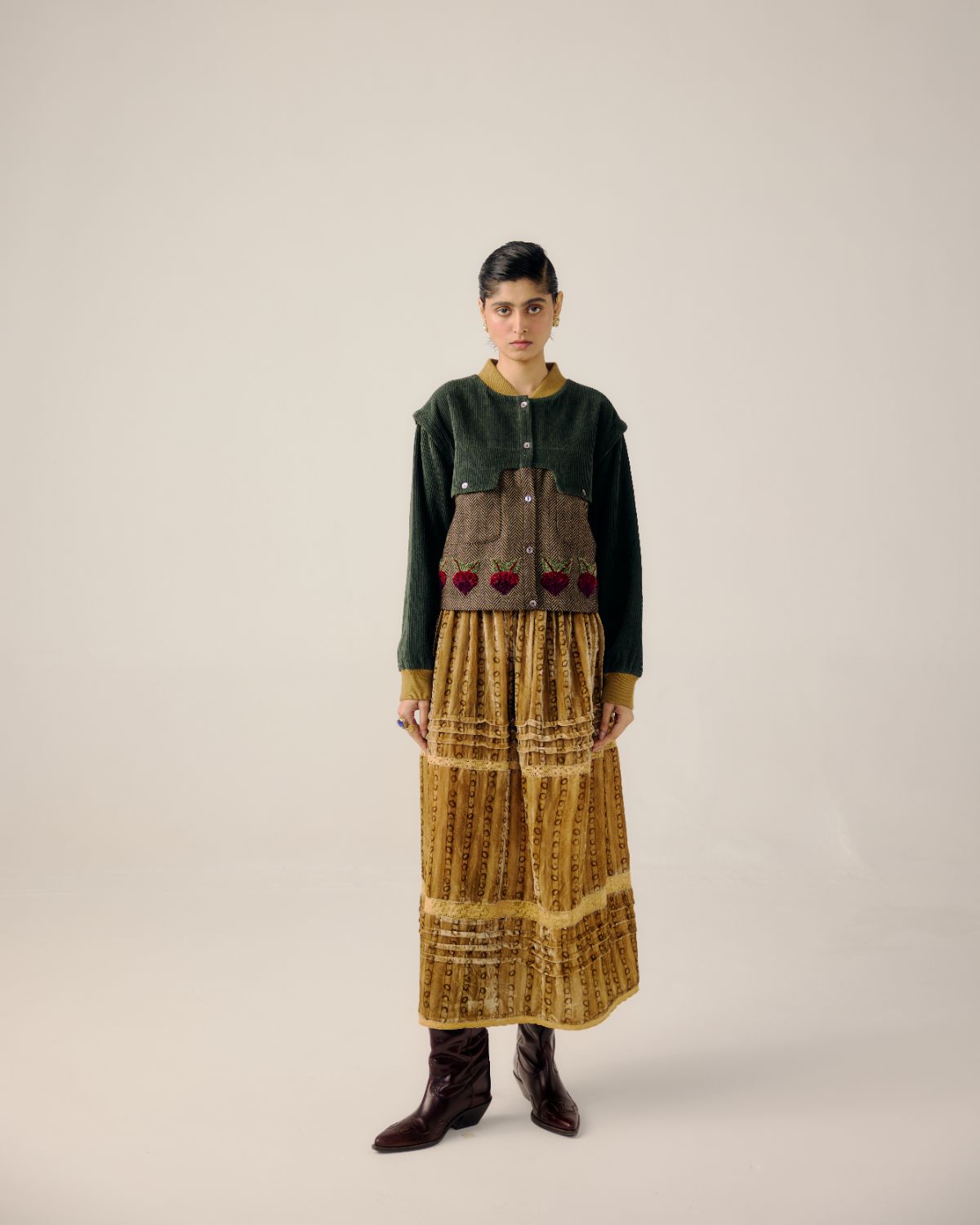 BERT JACKET-Turnip Emb.