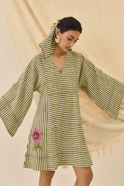 Pihu Handloom Shift Dress