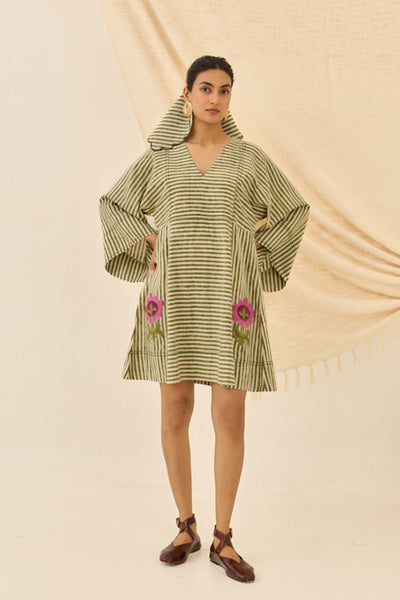 Pihu Handloom Shift Dress