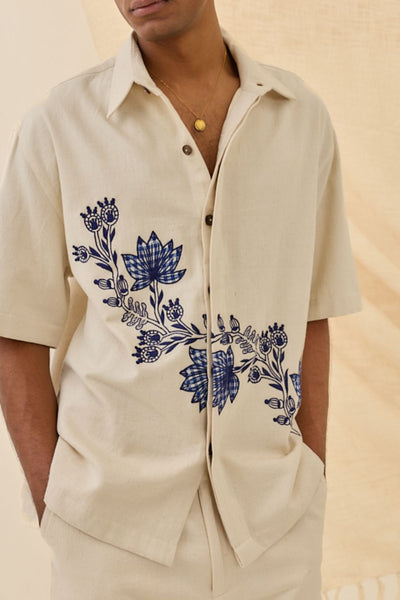 Saras Handloom Denim Shacket