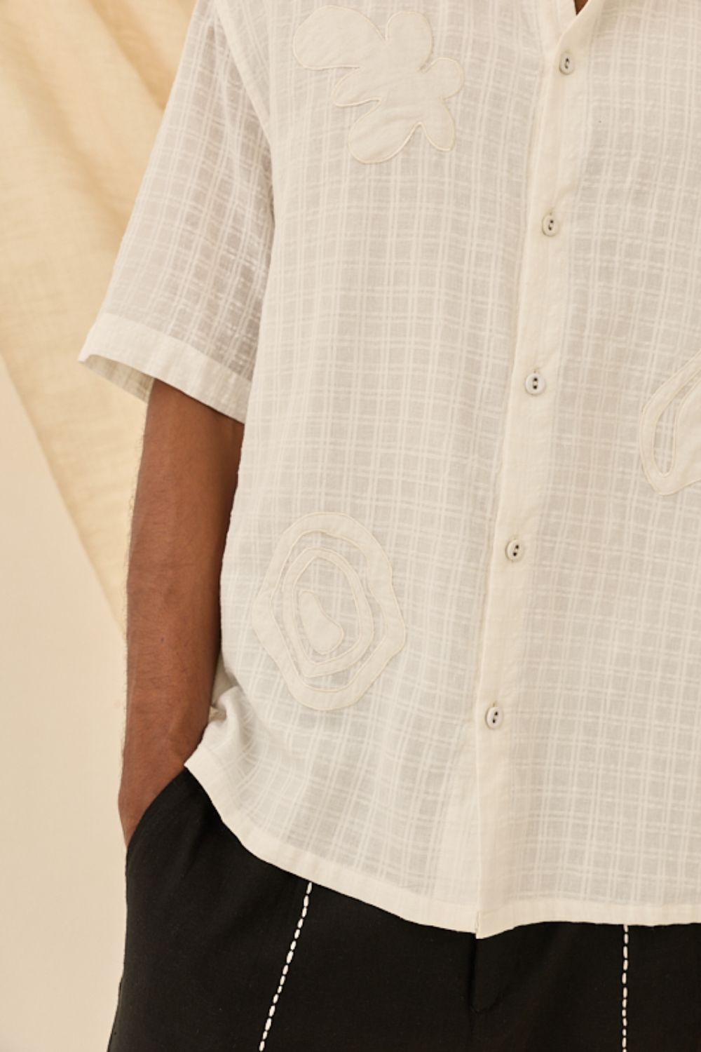 Kunj Handloom Boxy Fit Shirt