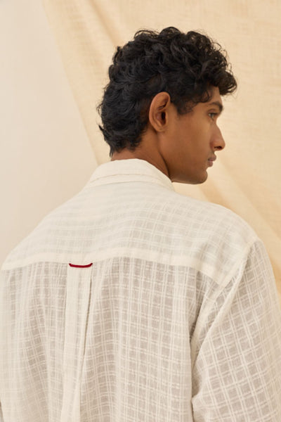 Kunj Handloom Boxy Fit Shirt