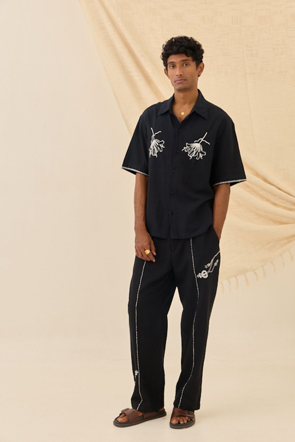 Jugnu Handloom Boxy Fit Shirt