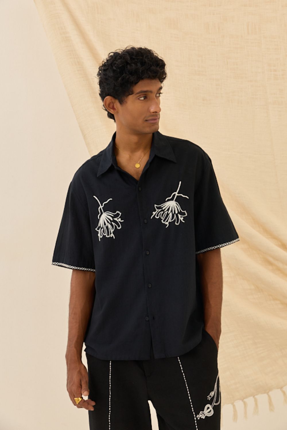 Jugnu Handloom Boxy Fit Shirt