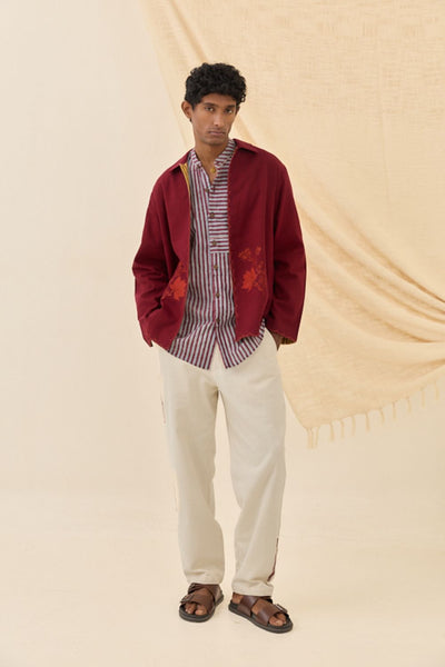 Kuhu Handloom Reversible Jacket