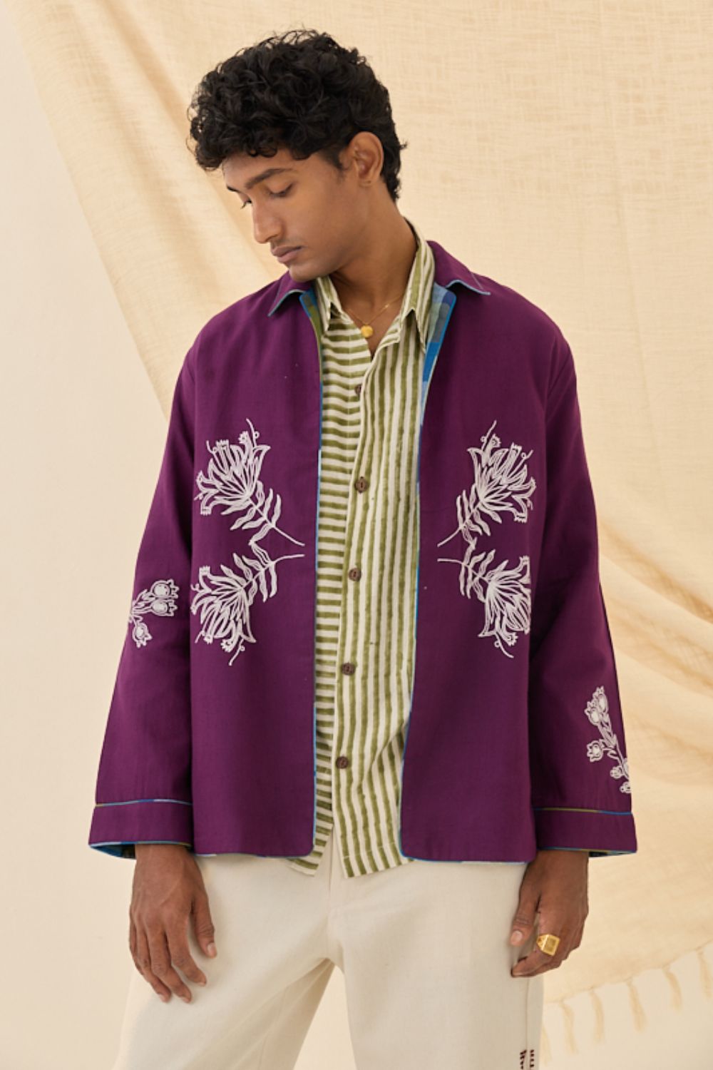 Morni Handloom Reversible Jacket