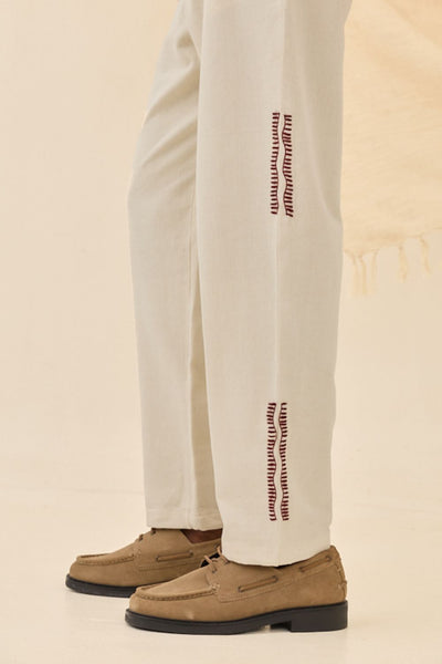 Saras Handloom Denim Trousers