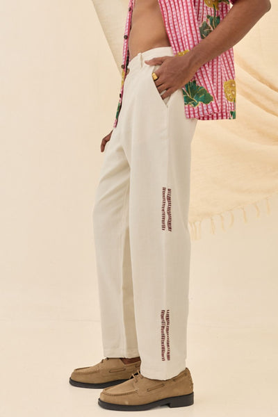 Saras Handloom Denim Trousers