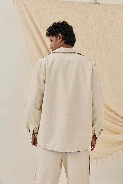 Saras Handloom Denim Jacket