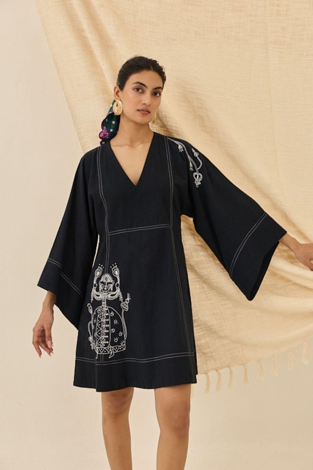 Jugnu Handloom Shift Dress