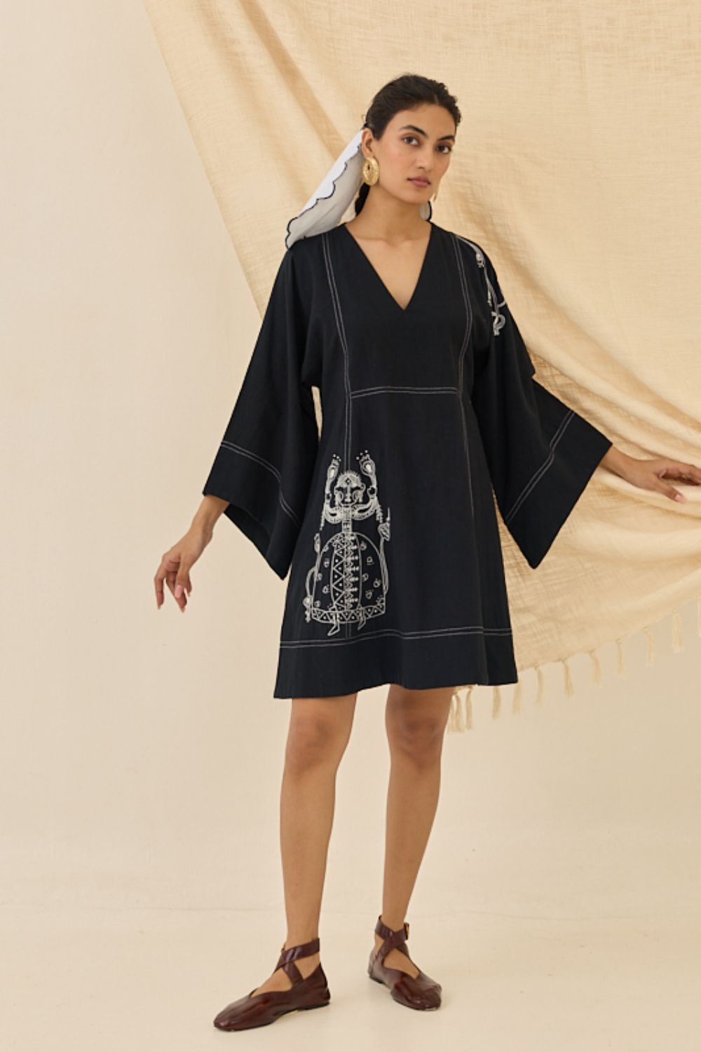 Jugnu Handloom Shift Dress