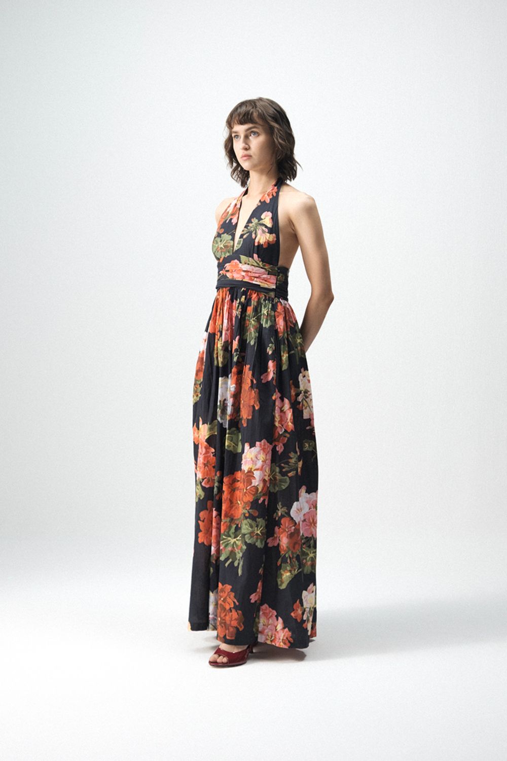 BLOODY MARY HALTER NECK DRESS