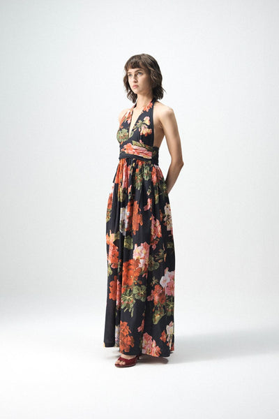 BLOODY MARY HALTER NECK DRESS