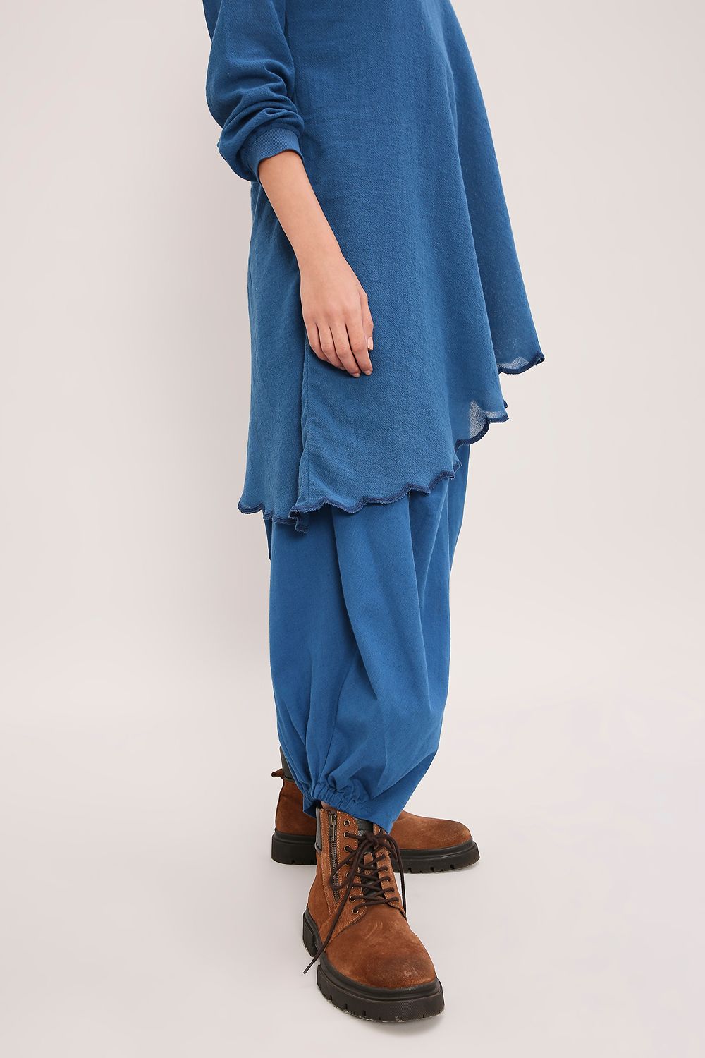 Blue Baggy Pants