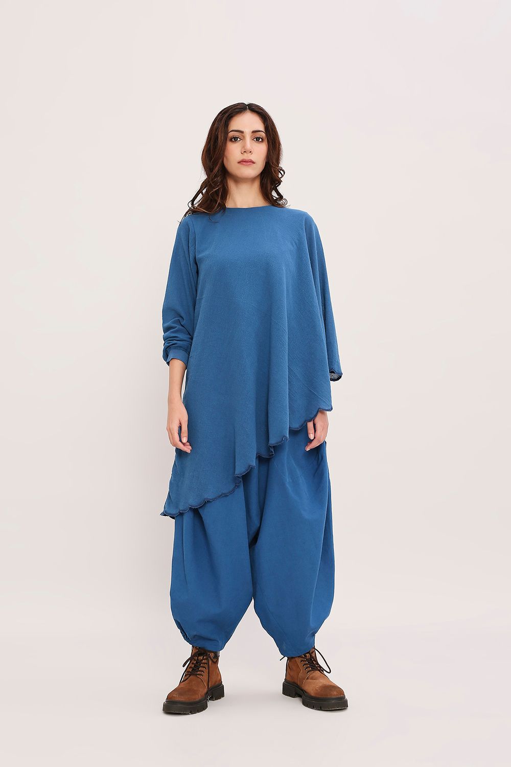 Blue Baggy Pants