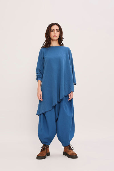 Blue Baggy Pants