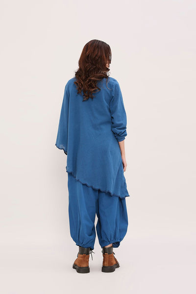 Blue Baggy Pants
