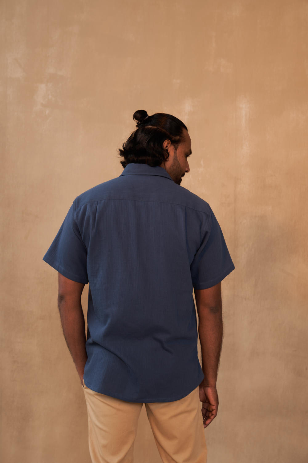 Blue Palm Organic Cotton Unisex Shirt