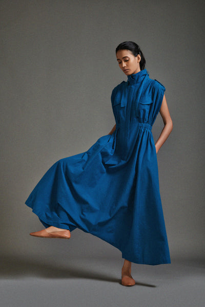 Blue Safari Safari Jumpsuit