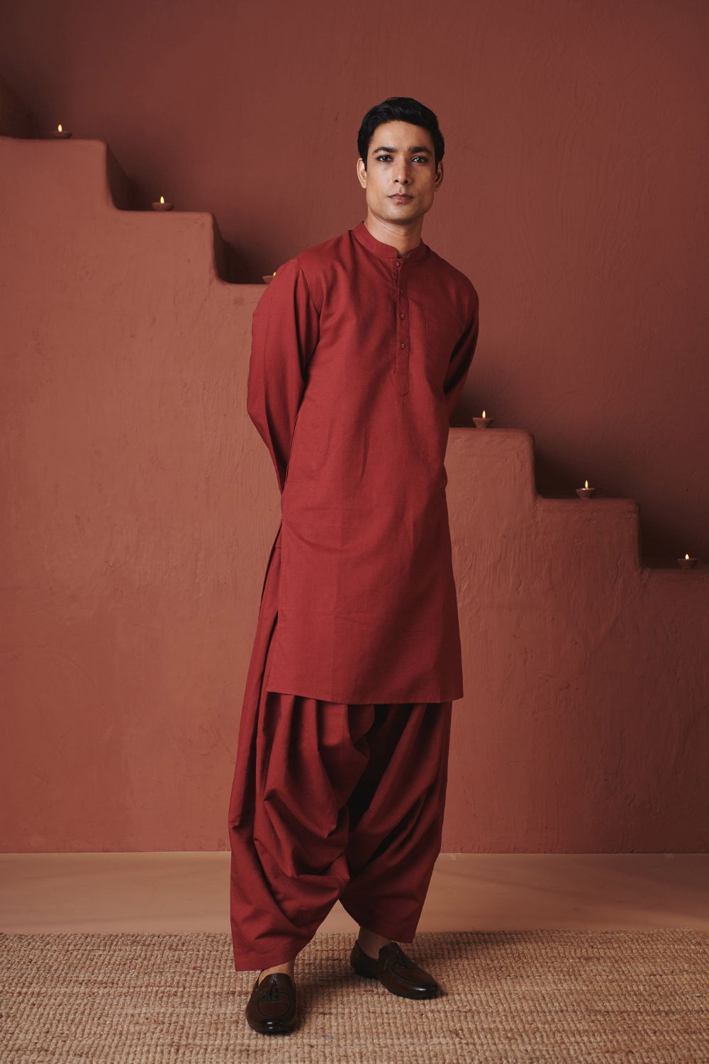 Brick Co Linen Men's Classic Kurta