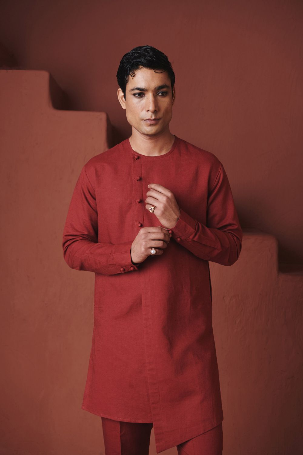 Brick Co Linen Men's Saif Kurta Set