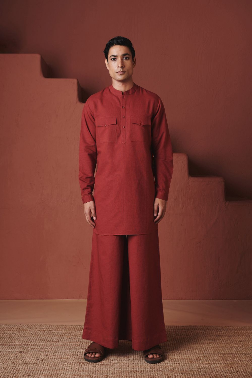 Brick Co Linen Men's Saif Kurta Set
