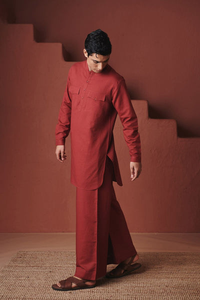 Brick Co Linen Men's Saif Kurta Set