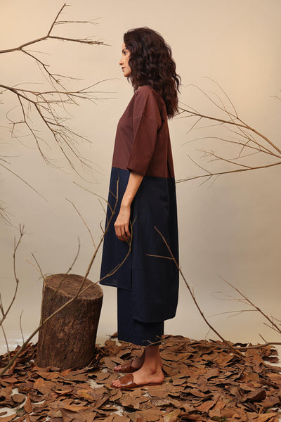 Brown & Blue Dual Ruka Set (2 PCS)