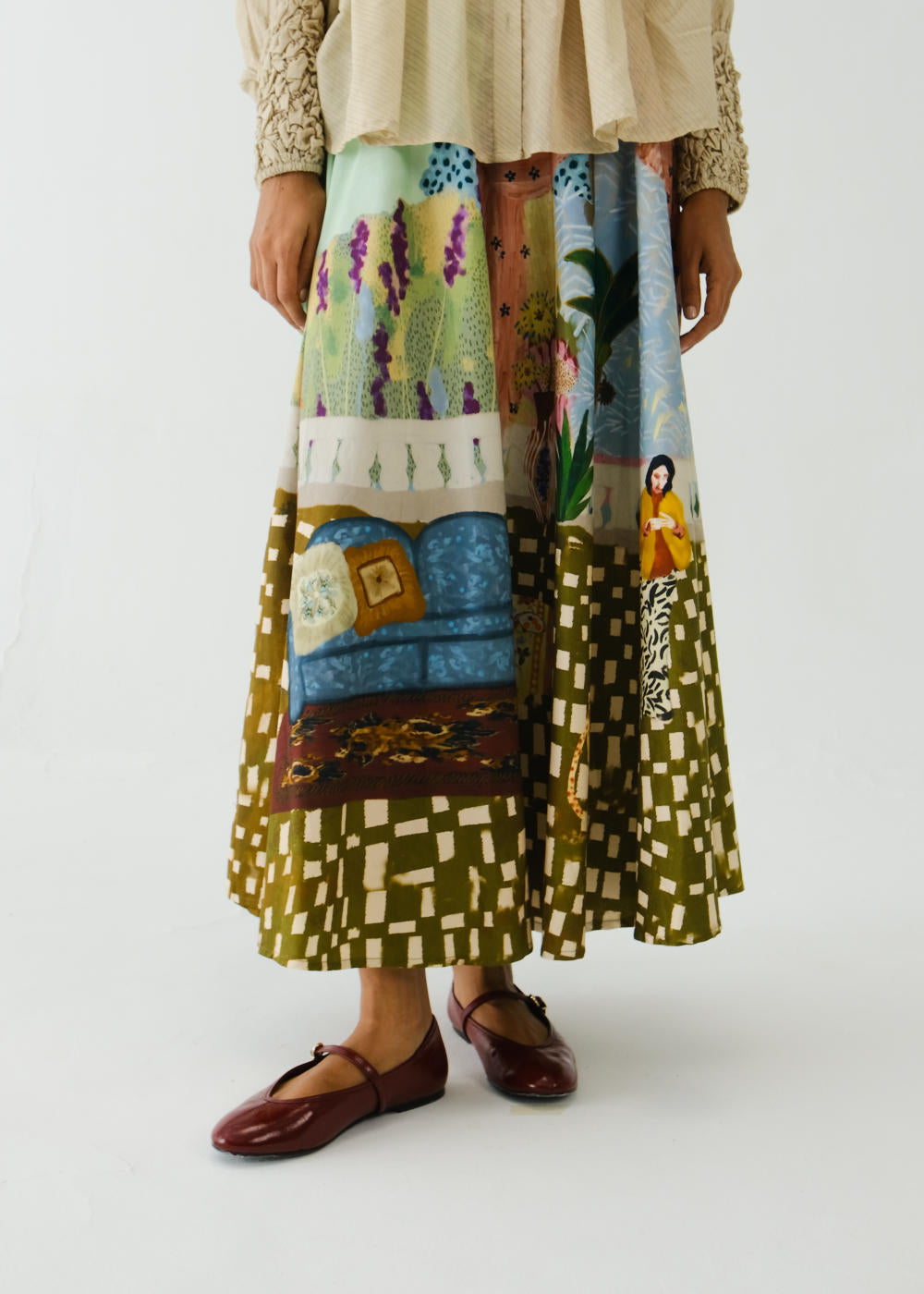 CIRCLE SKIRT-ALICE