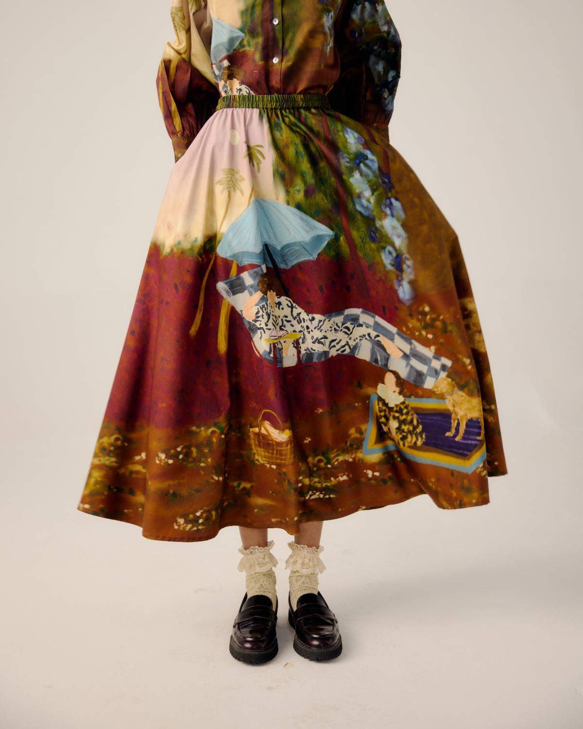 CIRCLE SKIRT-Lakeside