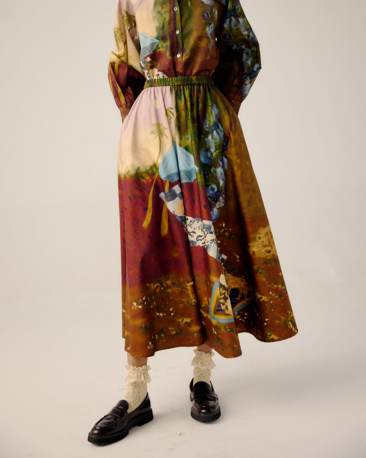 CIRCLE SKIRT-Lakeside