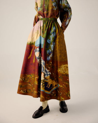 CIRCLE SKIRT-Lakeside