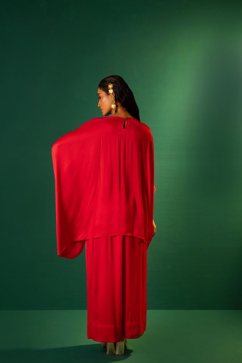 Chamakeen Morrocon Red Co-ord Set